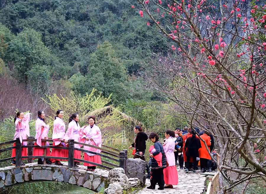 Peach Blossom Stream Tourist Area