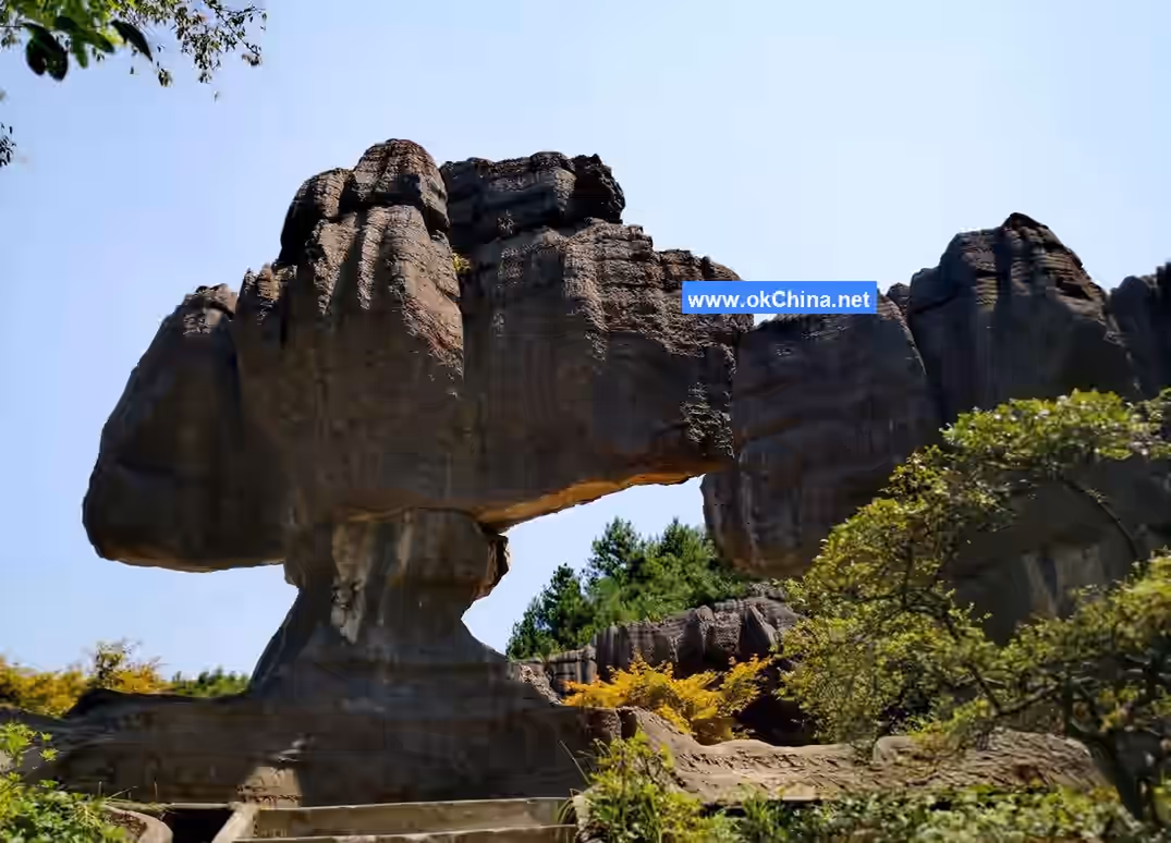 Wansheng Black Mountain Valley And Dragon Scale Stone Sea Scenic Area