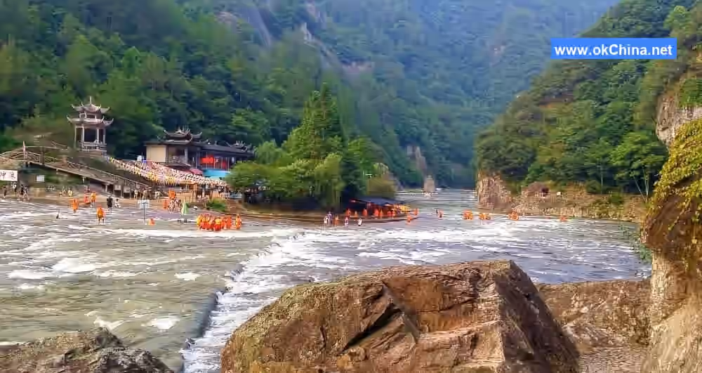 Baishuiyang And Yuanyang Stream Tourist Area