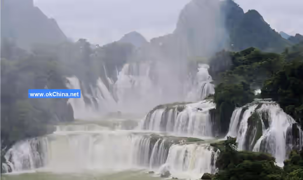 Detian Transnational Waterfall Scenic Area