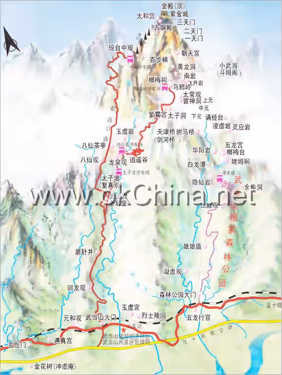 Wudang Mountain Scenic Area