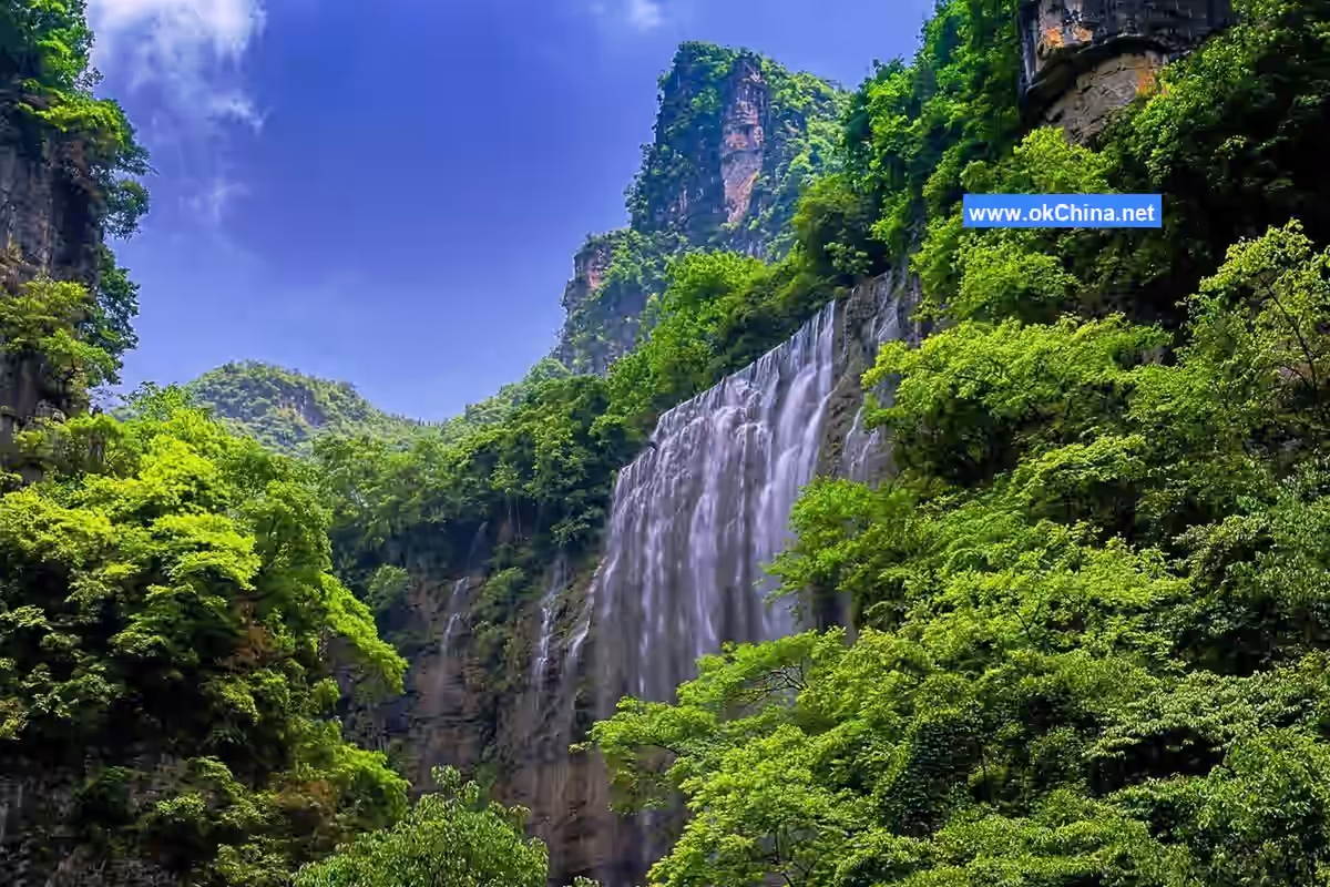 Three Gorges Waterfall Scenic Area