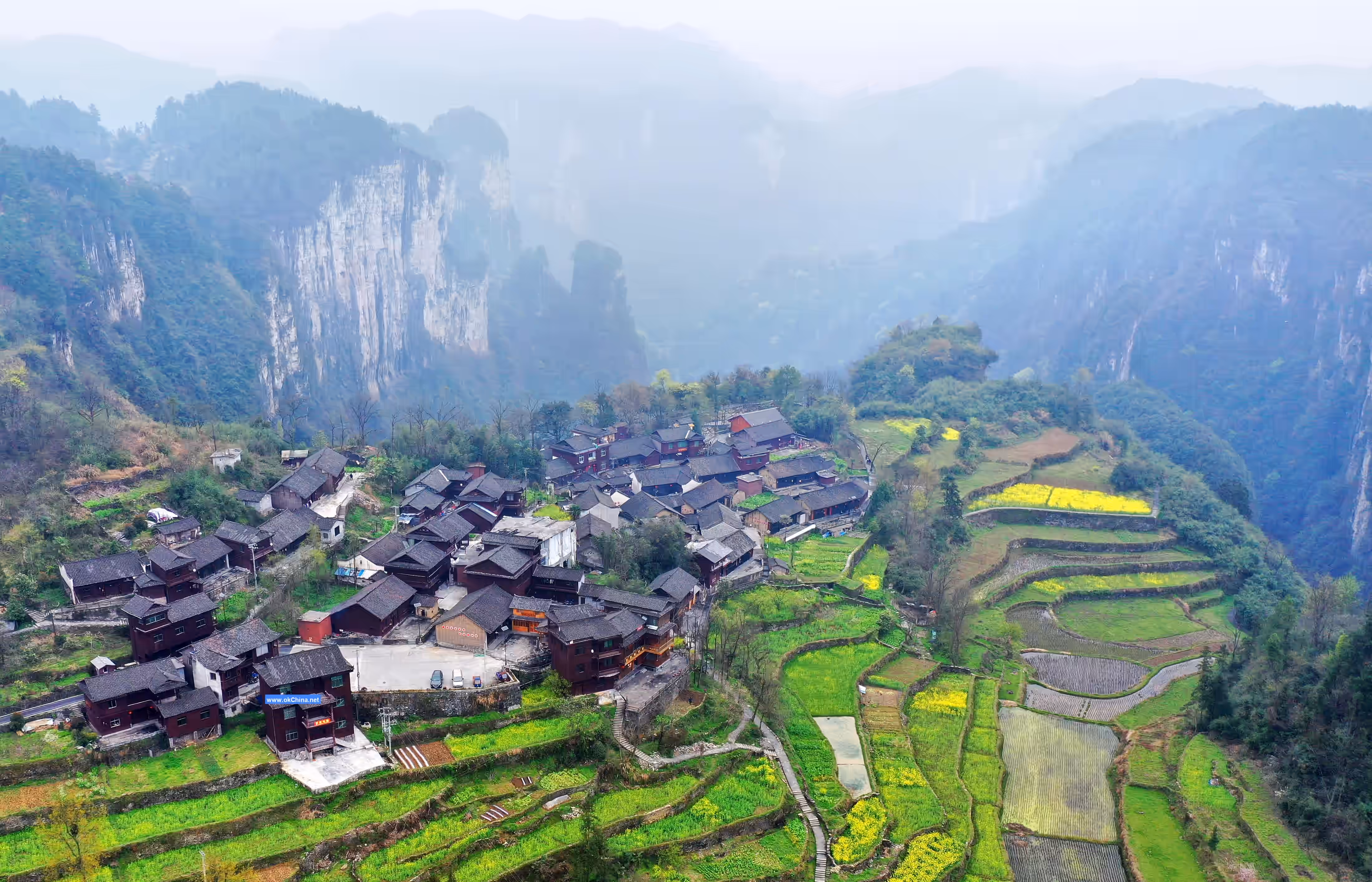 Aizhai And Shibadong And Dehang Grand Canyon Scenic Area