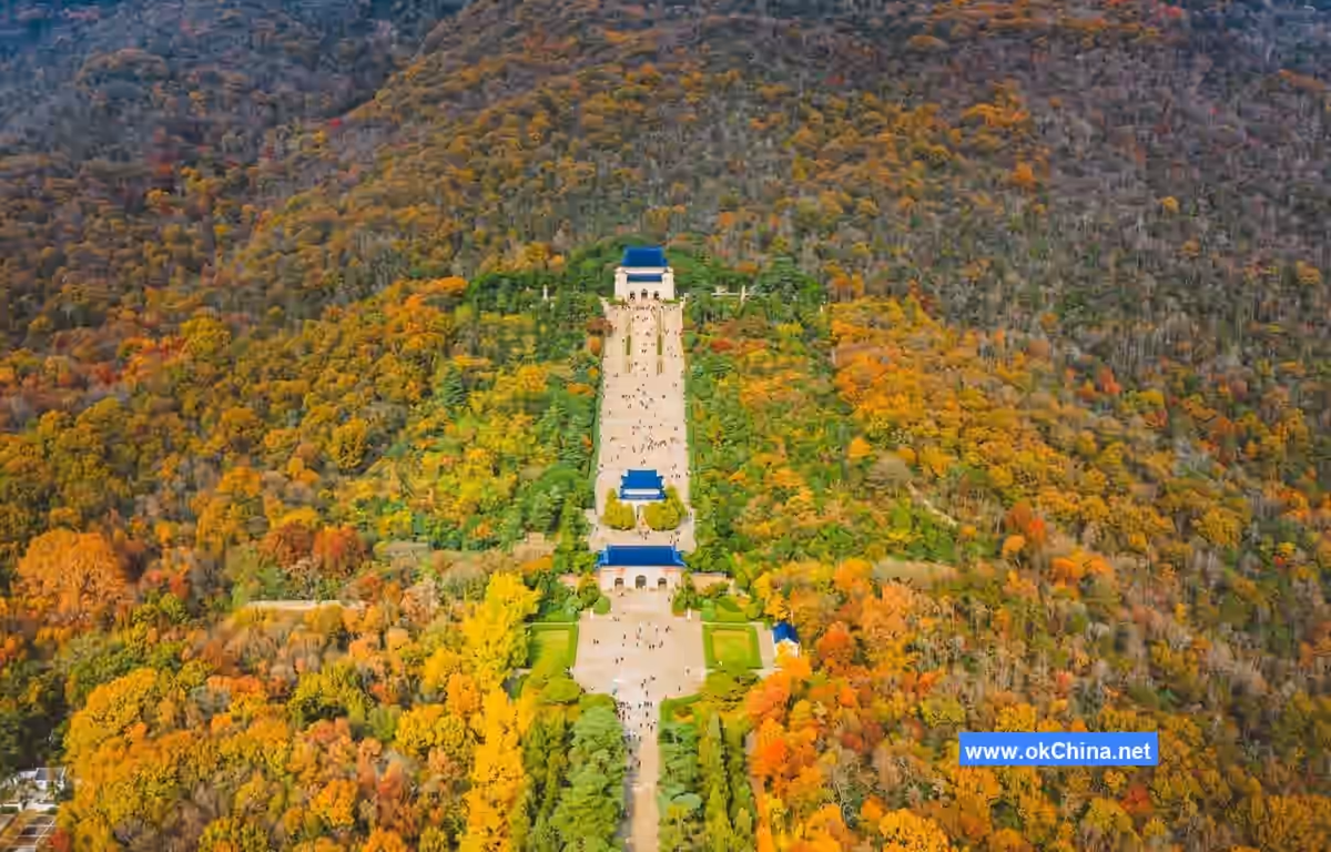 Sun YatSen Mausoleum Scenic Area And Zhongshan Scenic Area