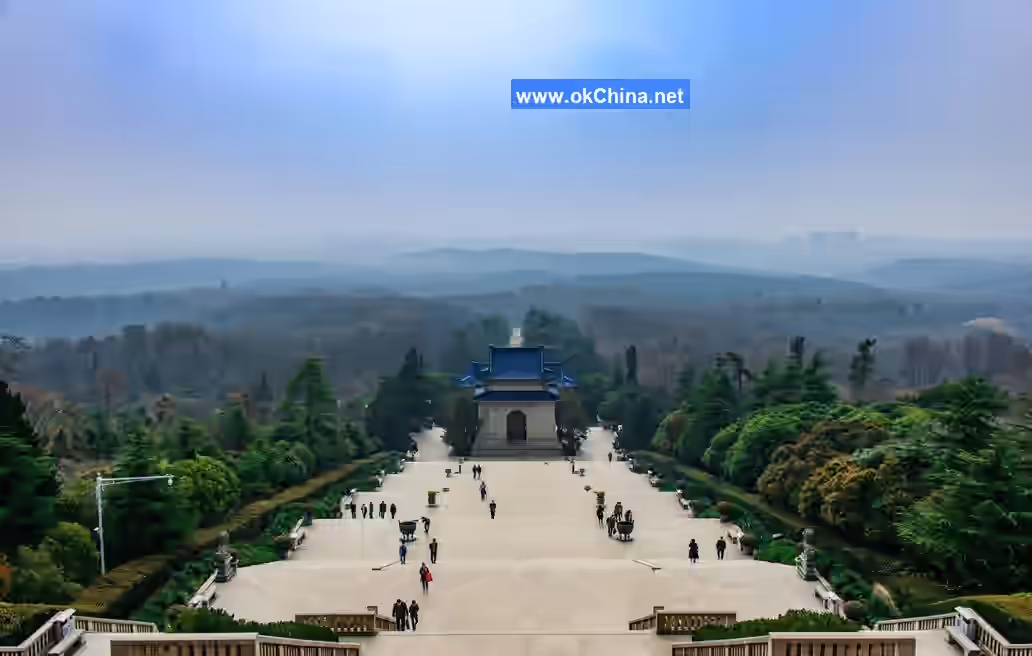 Sun YatSen Mausoleum Scenic Area And Zhongshan Scenic Area