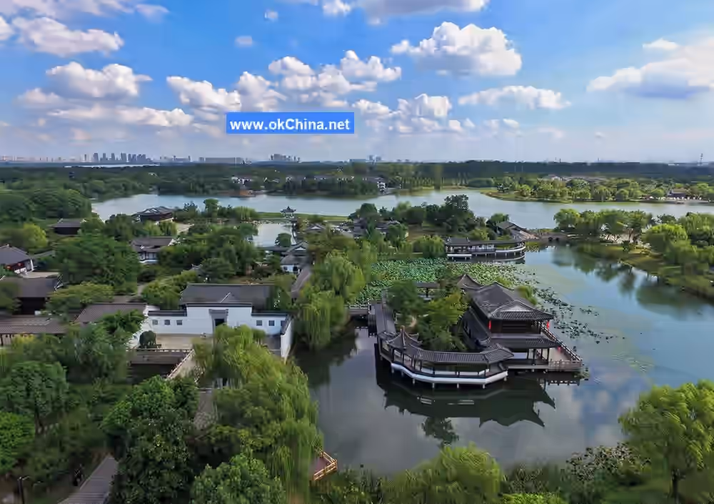 Shajiabang And Yushan Shang Lake Tourist Area