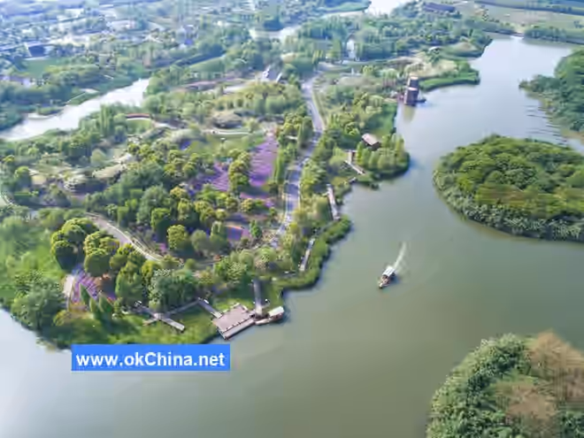 Shajiabang And Yushan Shang Lake Tourist Area