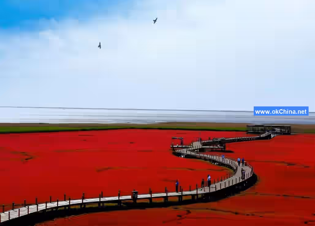 Red Beach Scenic Corridor