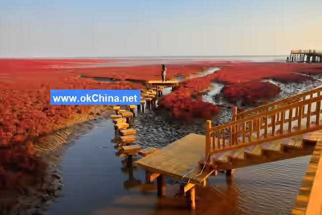 Red Beach Scenic Corridor