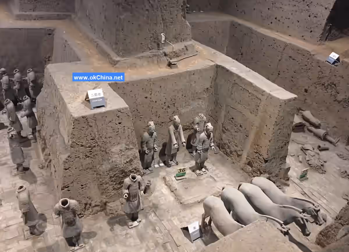 Mausoleum Of The First Qin Emperor And Terracotta Army Scenic Area