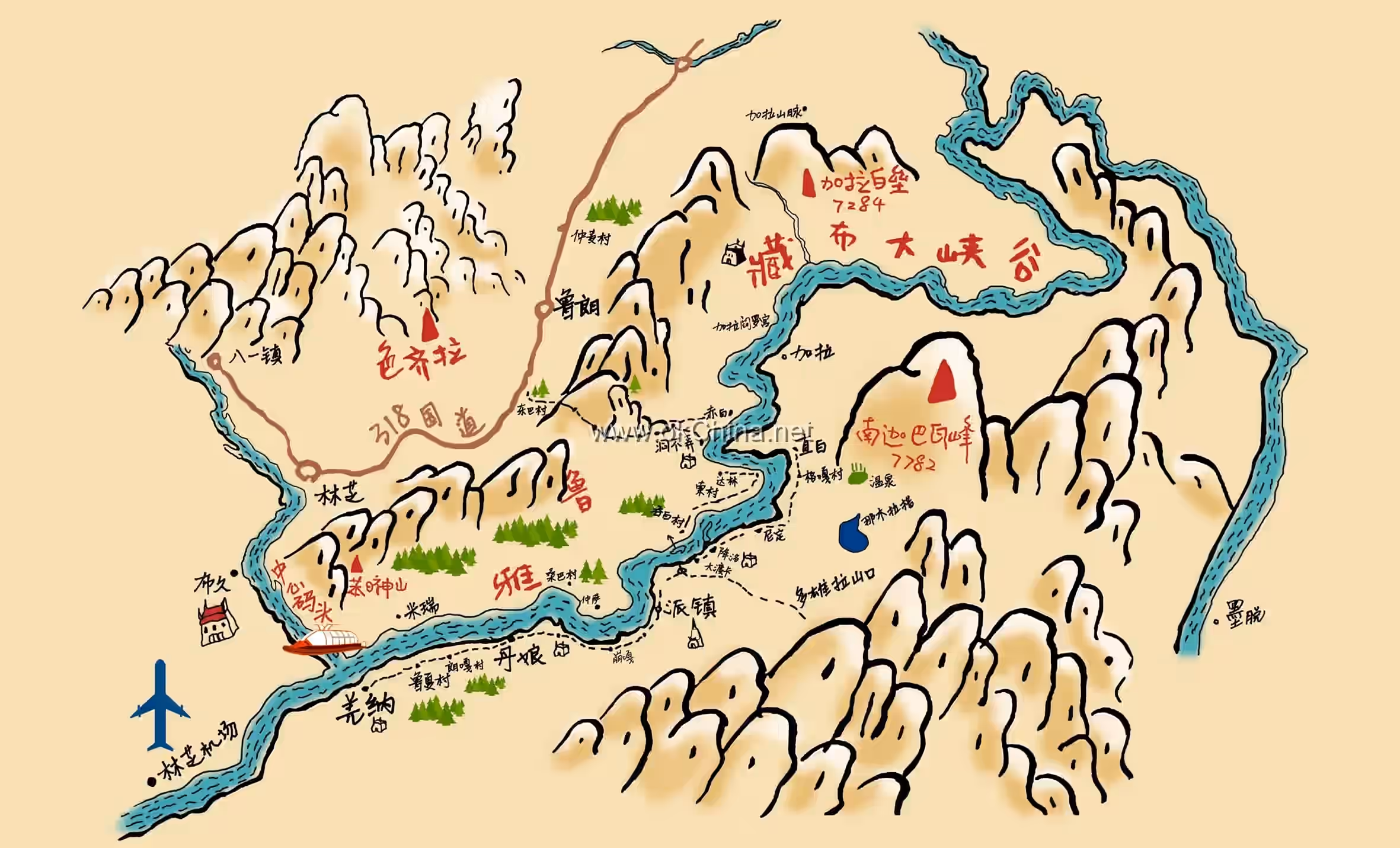 Yarlung Zangbo Grand Canyon Scenic Area