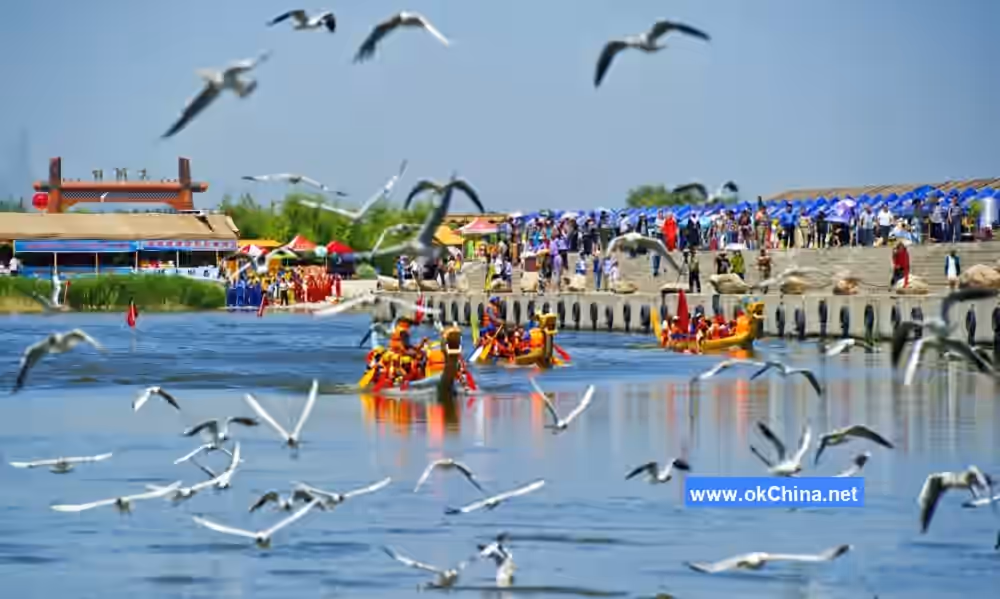 Bosten Lake Scenic Area